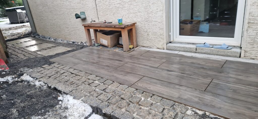 Terrasse Eingang Hohen Neuendorf